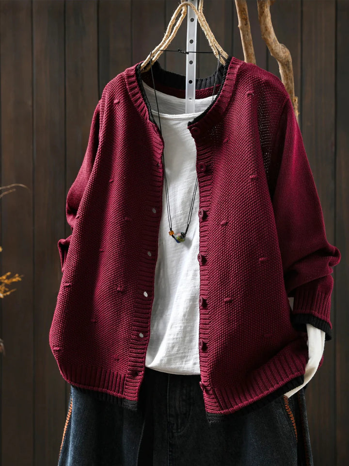 Odette | Textured Cardigan