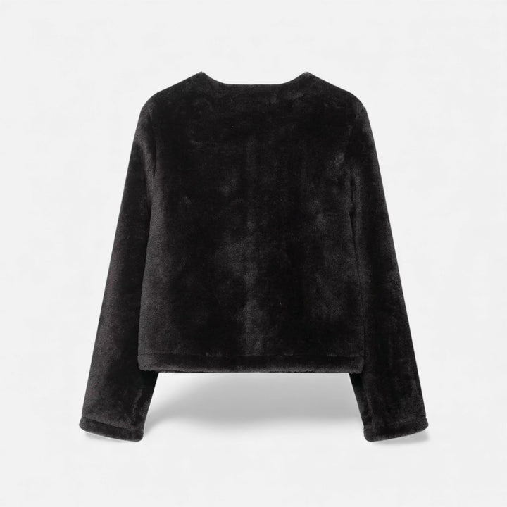 Maison Dresson | Women’s Faux Fur Toggle Button Jacket