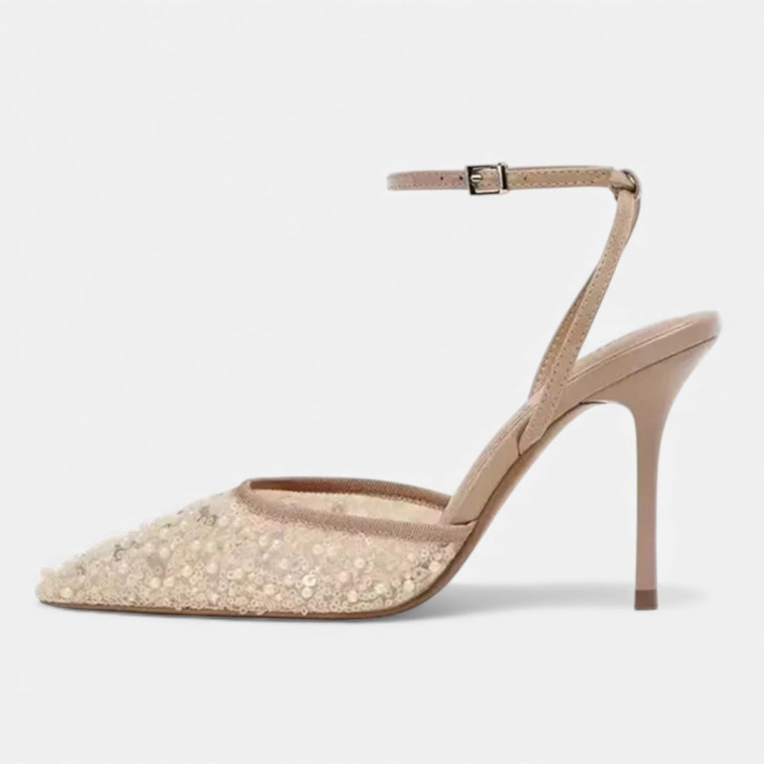 Maison Dresson | Women’s Elegant Ankle-Wrap High Heels