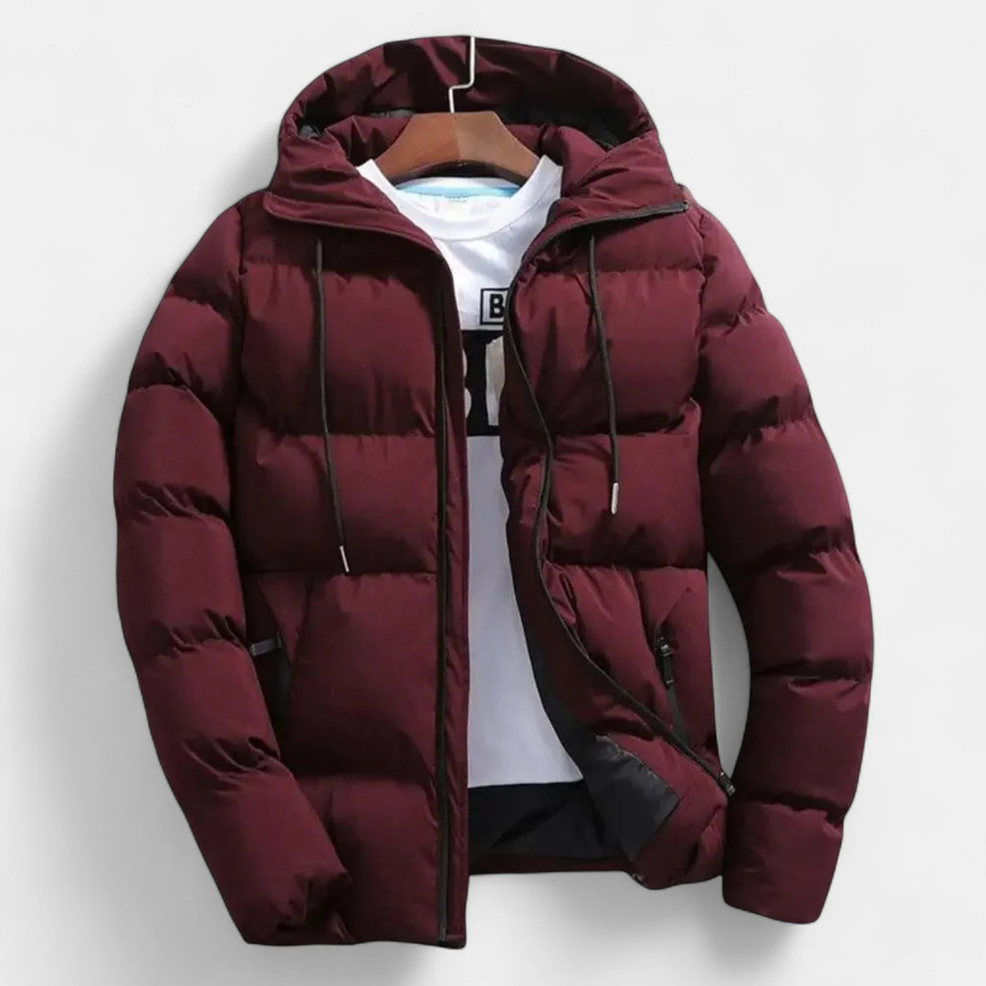Maison Dresson Men’s Hooded Puffer Jacket – A Timeless Cold-Weather Essential
