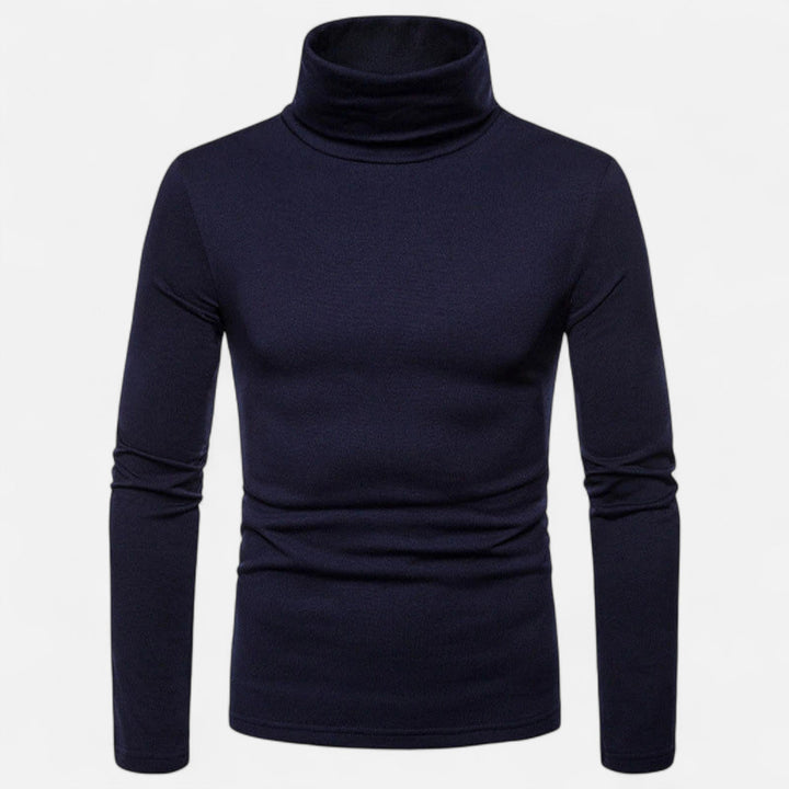 Maison Dresson | Men’s Slim Fit Turtleneck Sweater – Autumn Winter Stretch