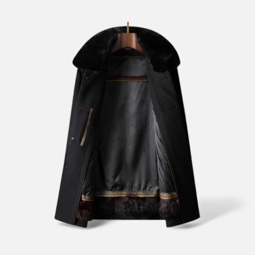 Veroux Mode | Men’s Timeless Overcoat – Baxnet Edition