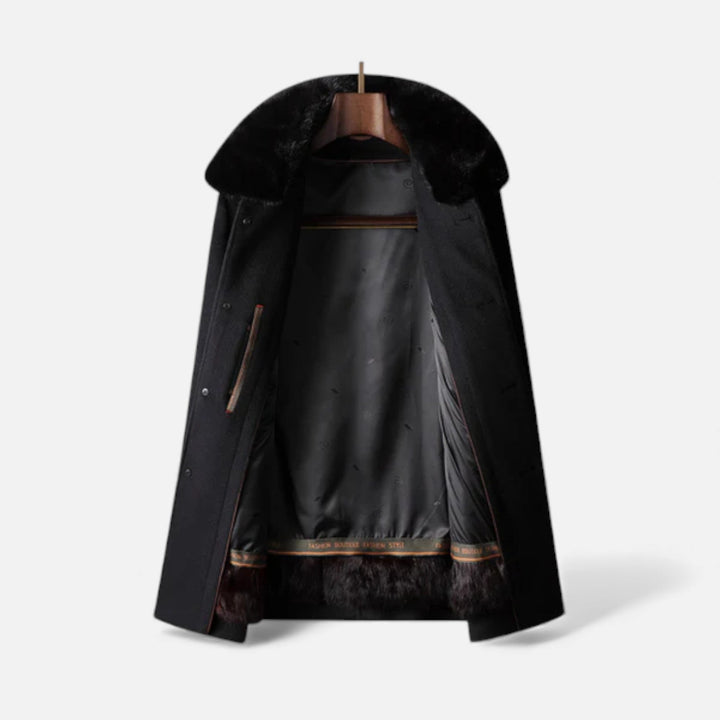 Veroux Mode | Men’s Timeless Overcoat – Baxnet Edition