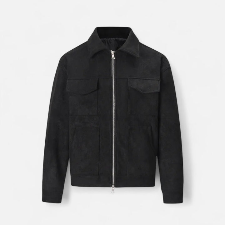 Ryan | Loose-Fit Suede Jacket