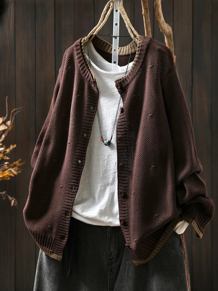 Odette | Textured Cardigan