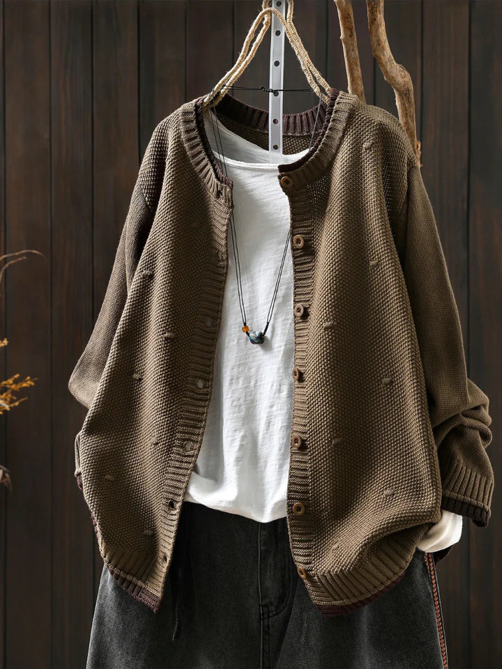 Odette | Textured Cardigan