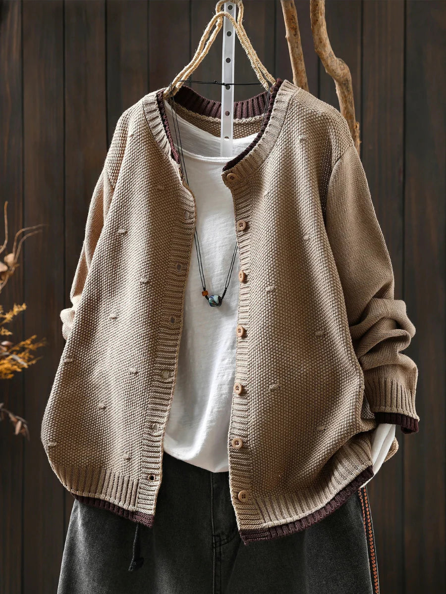 Odette | Textured Cardigan
