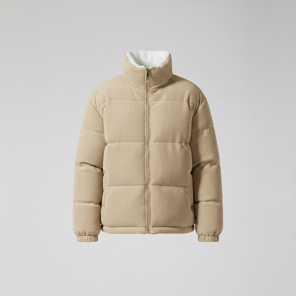 Ethan | Men's Winter Corduroy Puffer Jacket