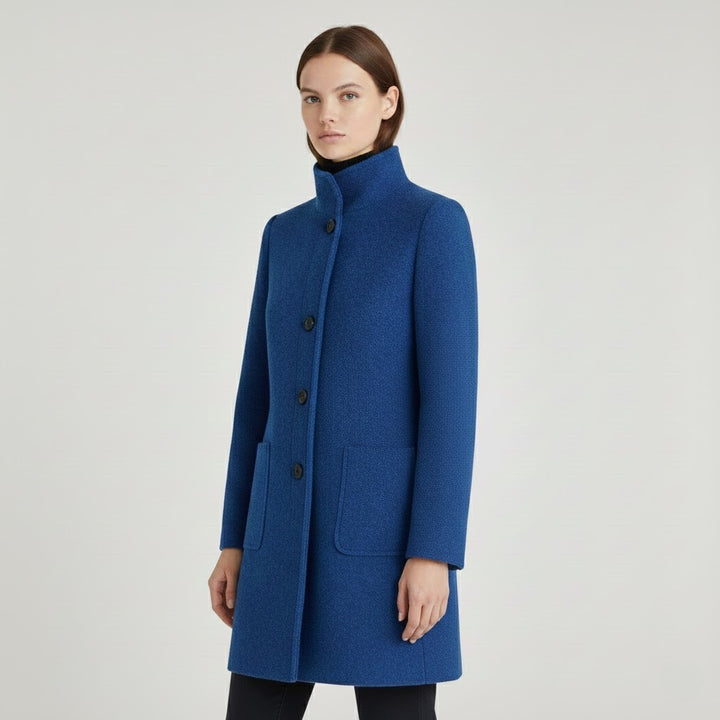 Janine | Women's High Collar Coat
