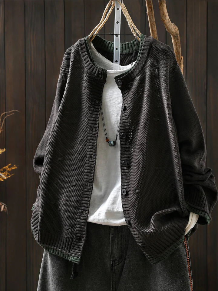 Odette | Textured Cardigan