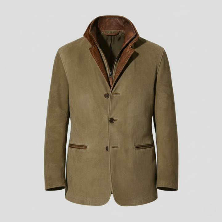 Men's Suede Field Jacket