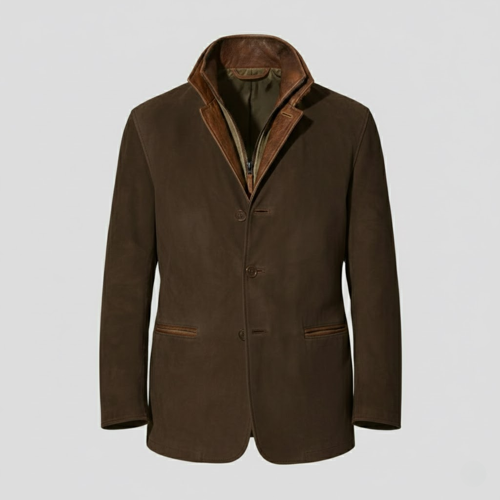 Men's Suede Field Jacket