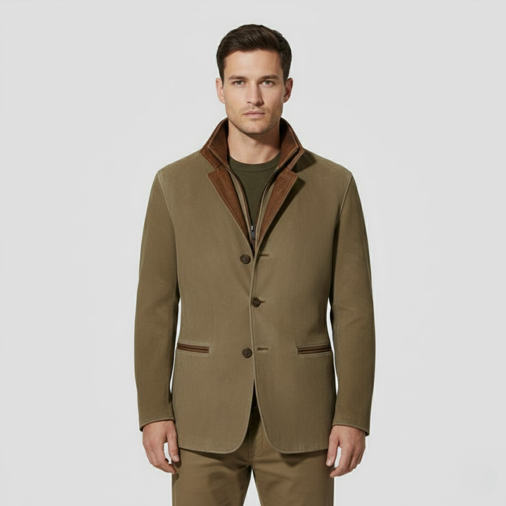 Men's Suede Field Jacket