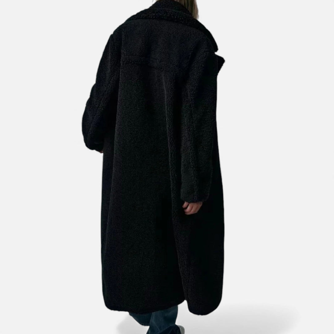 Maison Dresson| Women’s Long Double-Breasted Teddy Coat