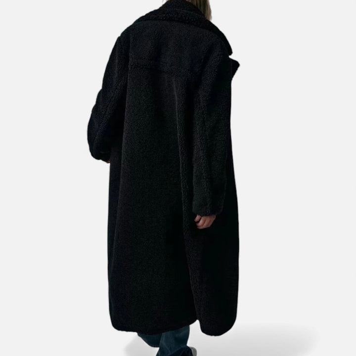 Maison Dresson| Women’s Long Double-Breasted Teddy Coat