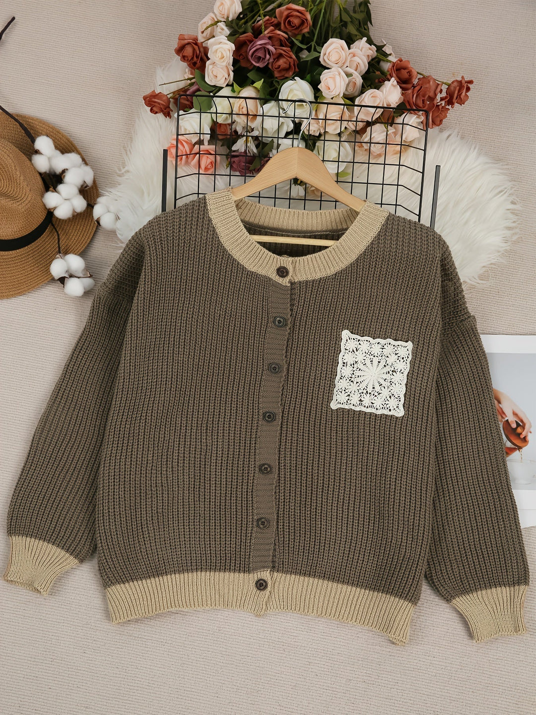 Celina | Knit Pocket Cardigan