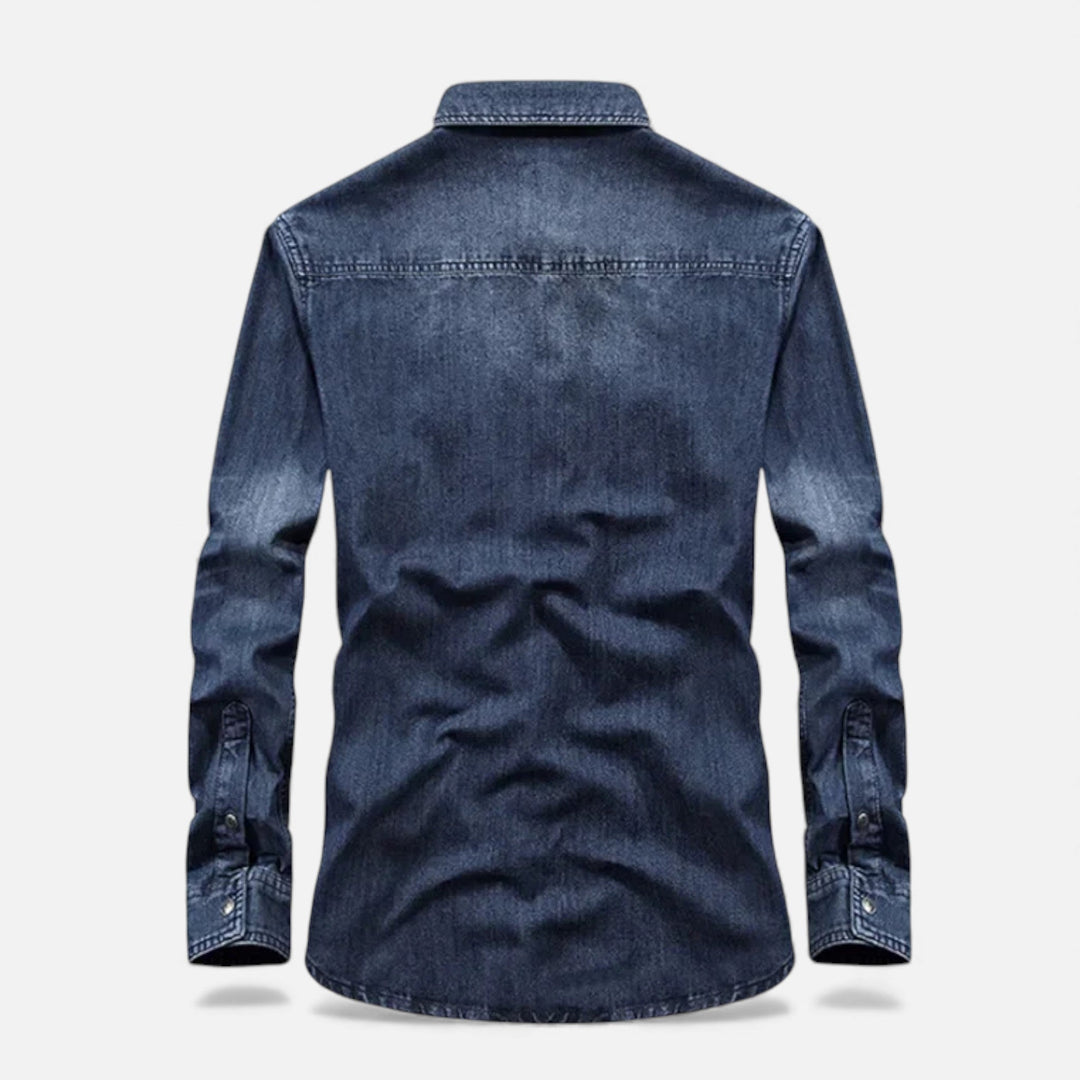 Maison Dresson| Men’s Loose-Fit Denim Shirt for Autumn/Winter