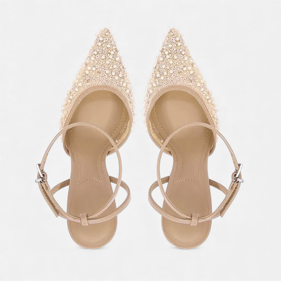 Maison Dresson | Women’s Elegant Ankle-Wrap High Heels