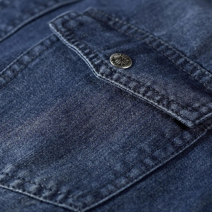 Maison Dresson| Men’s Loose-Fit Denim Shirt for Autumn/Winter