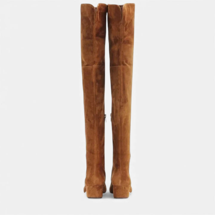 Maison Dresson | Women’s Over-the-Knee Synthetic Suede Winter Boots