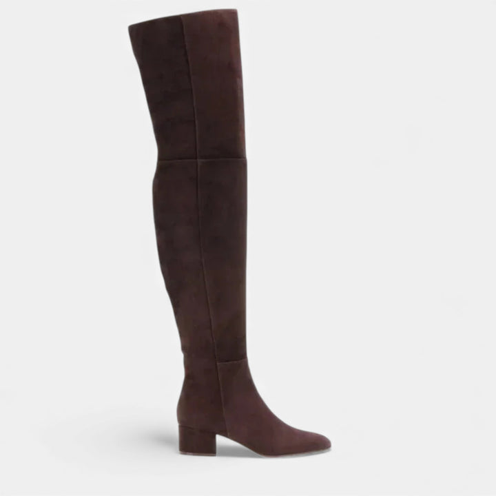 Maison Dresson | Women’s Over-the-Knee Synthetic Suede Winter Boots