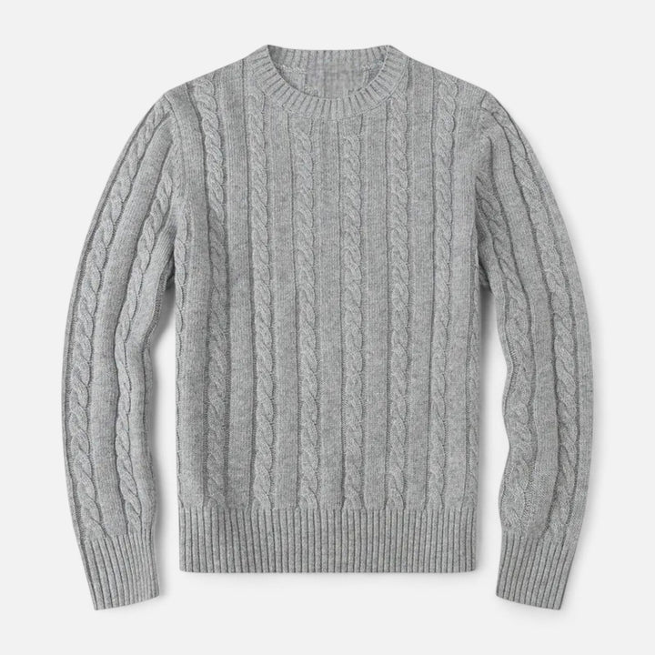 Maison Dresson | Men’s Cotton Blend Sweater – Timeless Round Neck Style