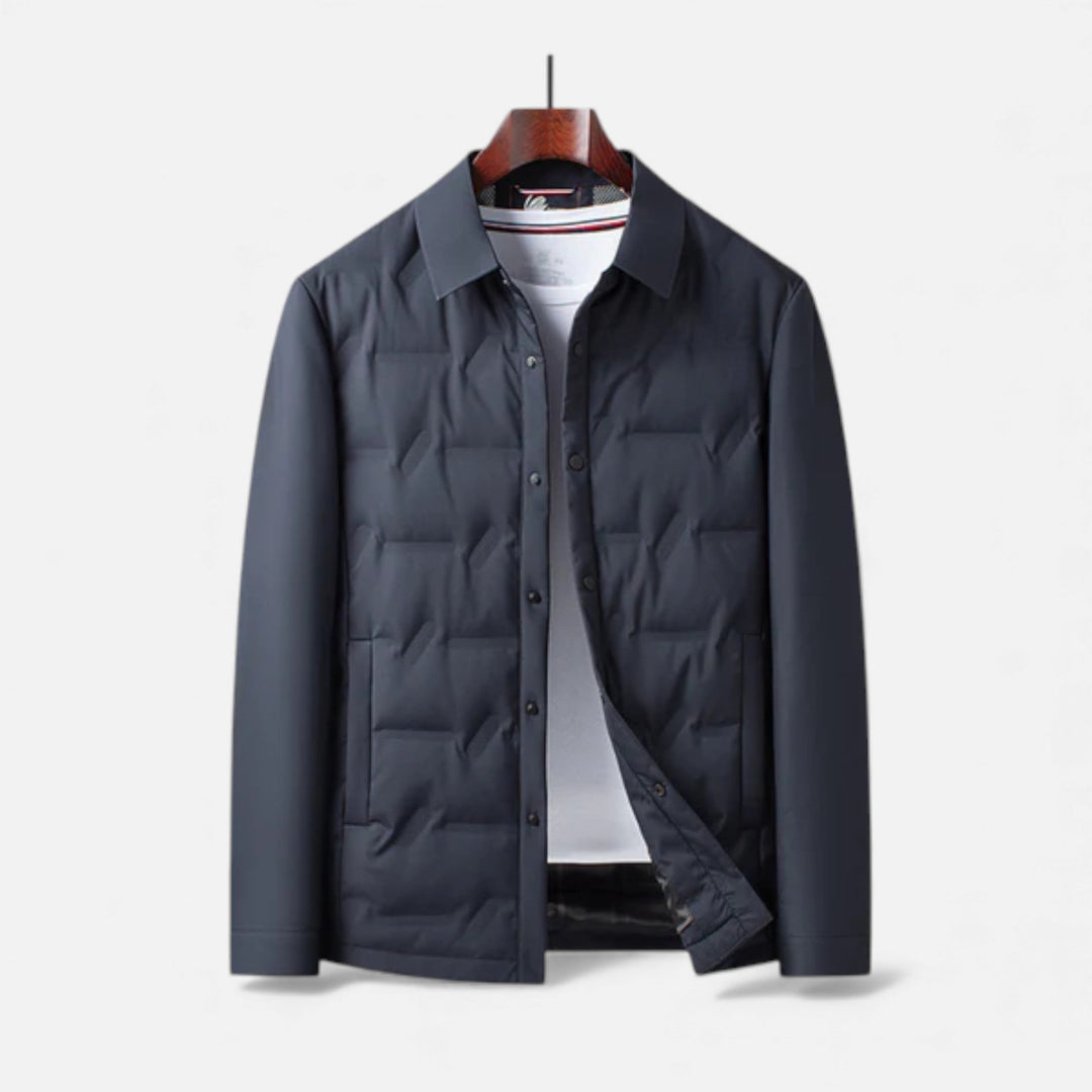 Veroux Mode | Men’s Quilted Puffer Jacket – Lucian Edition