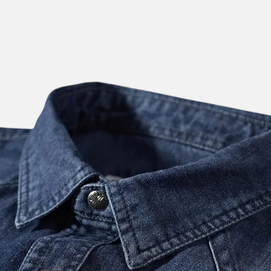 Maison Dresson| Men’s Loose-Fit Denim Shirt for Autumn/Winter