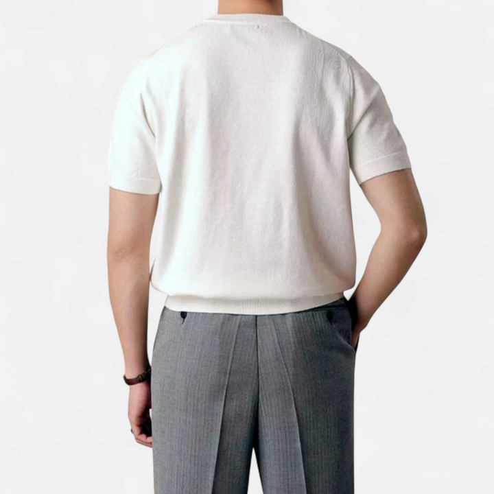 Maison Dresson | Men’s Slim-Fit Knitted T-Shirt