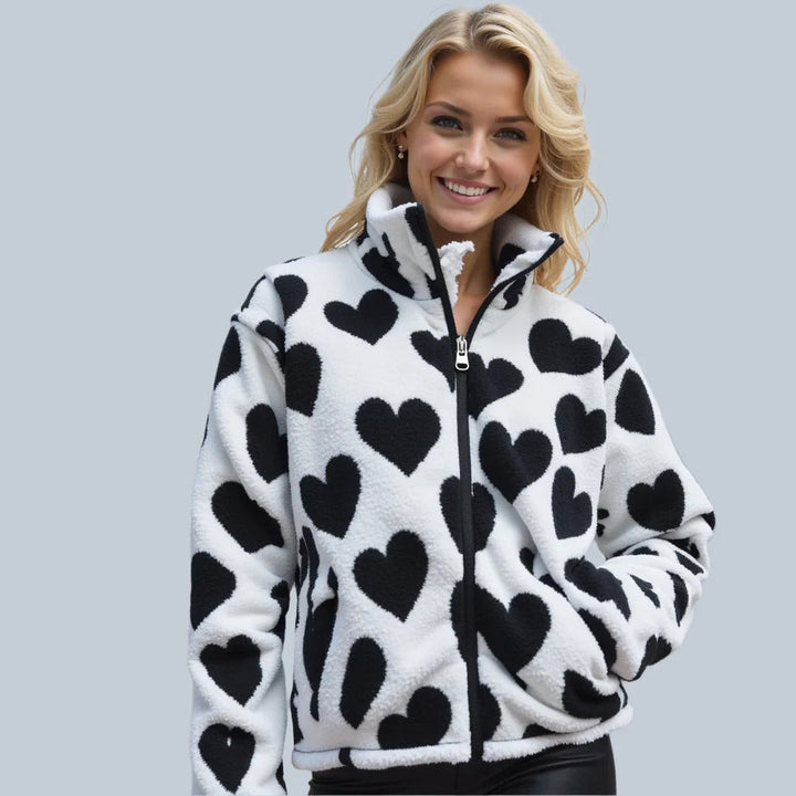 Brooke | Reversible Heart Jacket