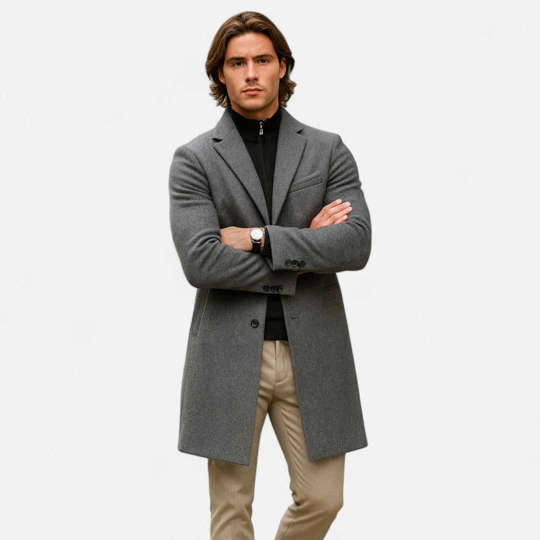 Daniel | Men’s Classic Wool Overcoat