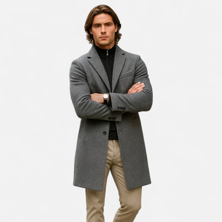 Daniel | Men’s Classic Wool Overcoat
