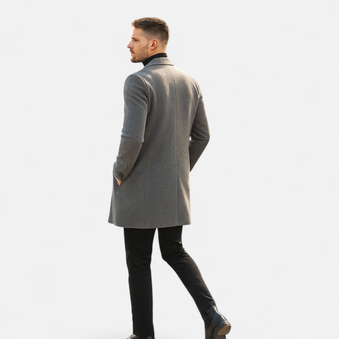 Daniel | Men’s Classic Wool Overcoat