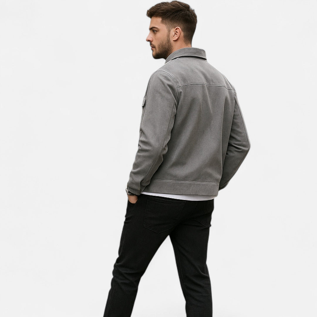 Ryan | Loose-Fit Suede Jacket
