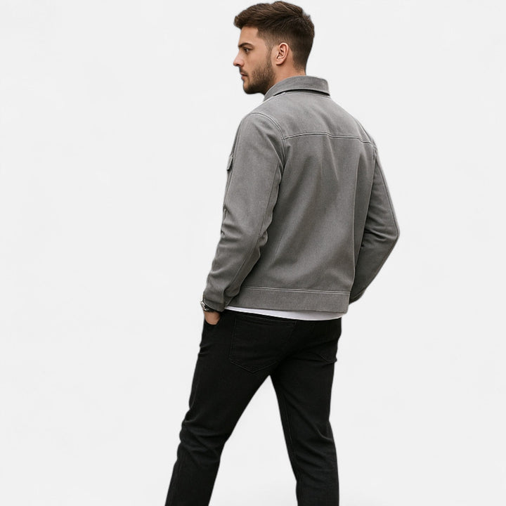 Ryan | Loose-Fit Suede Jacket