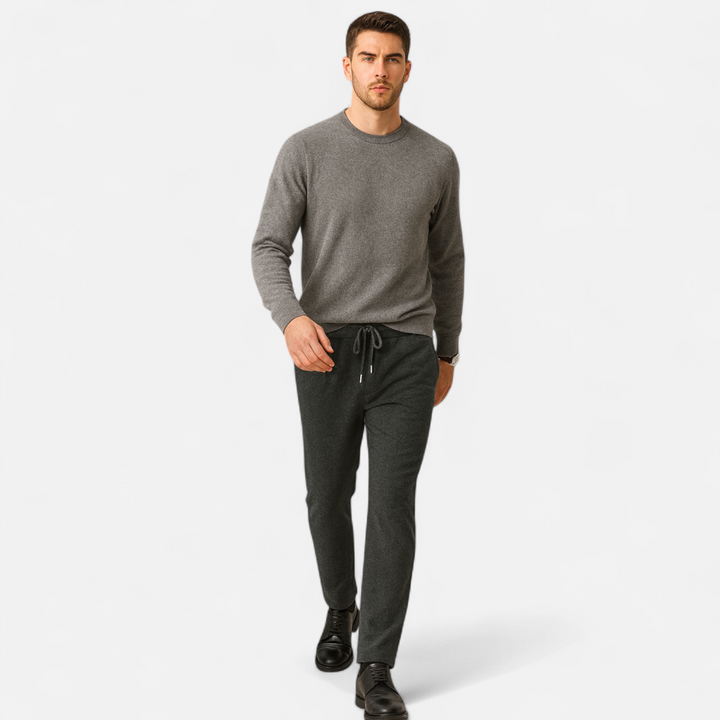 Maison Dresson | Men’s Merino Wool Knitted Trousers