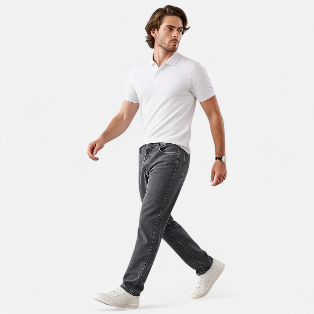 Maison Dresson | Men’s Straight-Leg Lyocell Denim Jeans