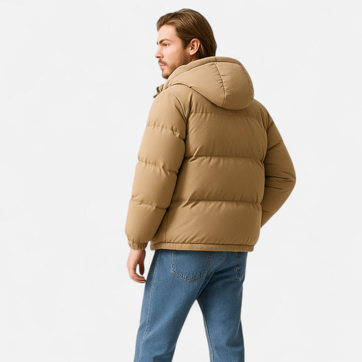 Maison Dresson Unisex Hooded Cotton Puffer Jacket – Cozy Warmth and Everyday Style