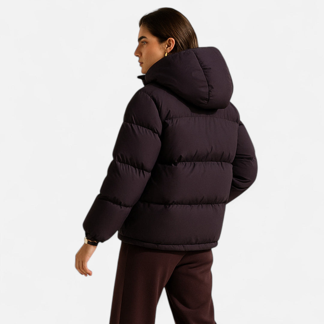 Maison Dresson Unisex Hooded Cotton Puffer Jacket – Cozy Warmth and Everyday Style