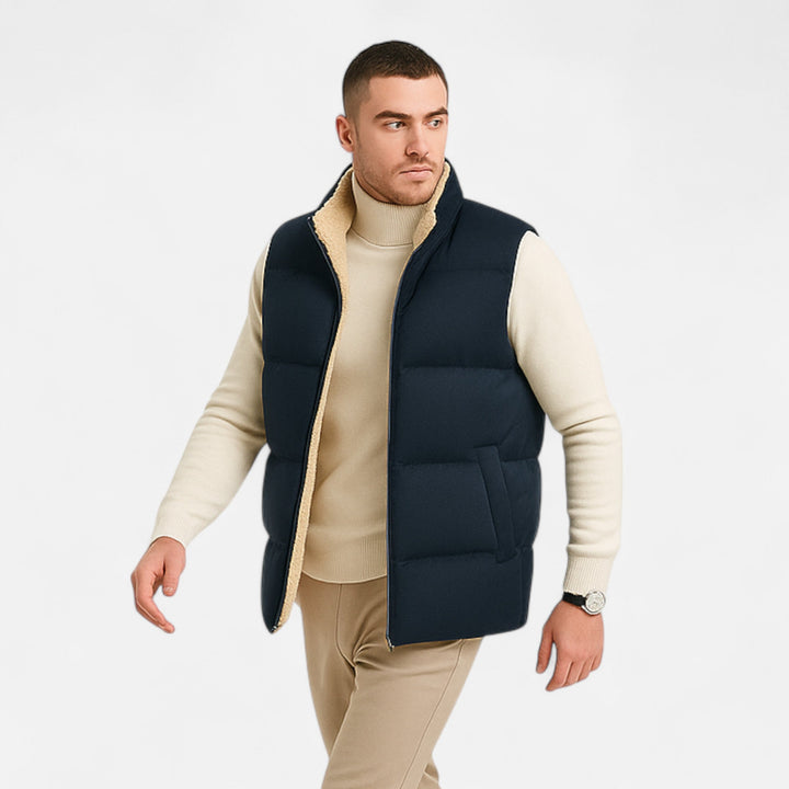 Justin | Lambswool Winter Vest