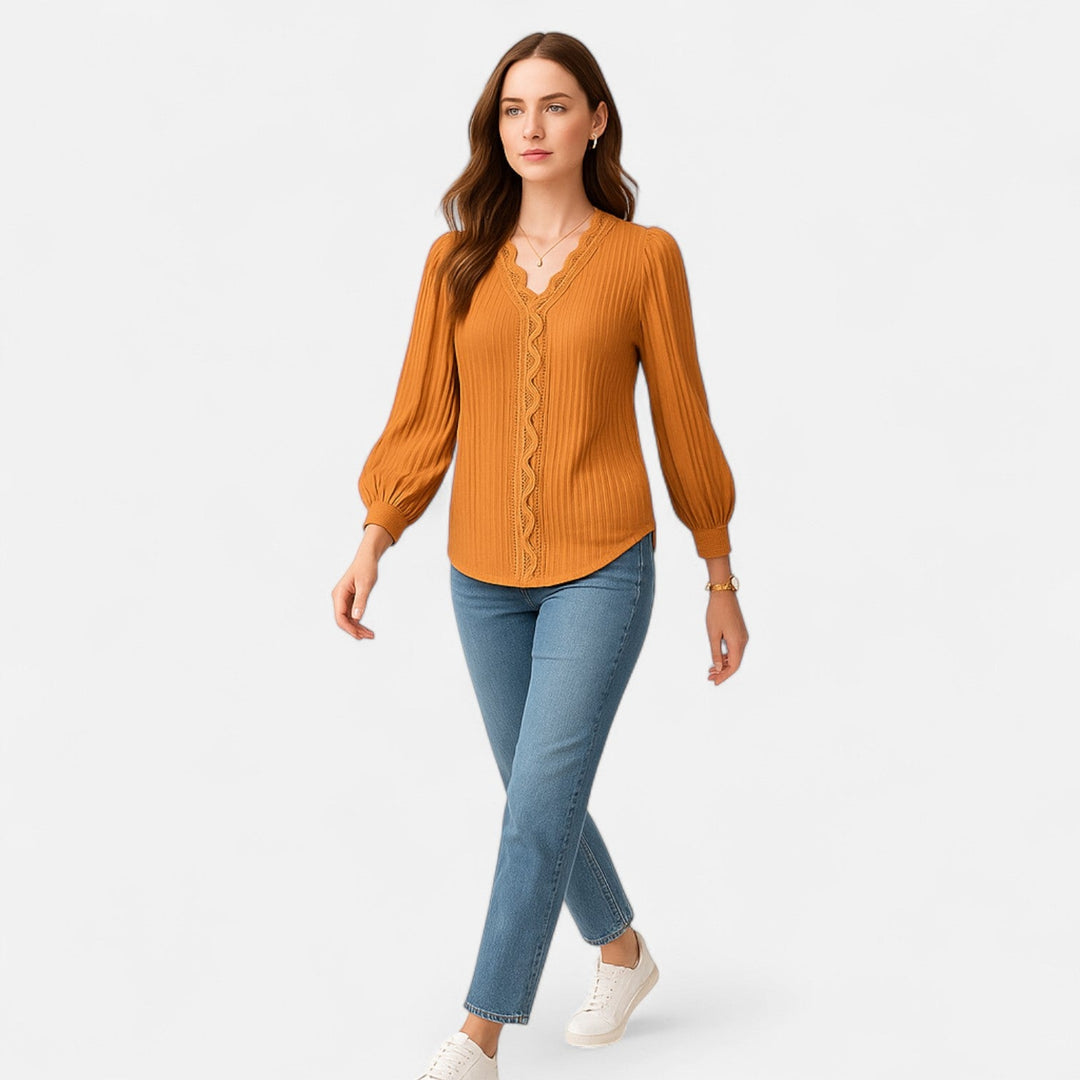 Maison Dresson | Women’s Chic Blouse – Tailored Silhouette, Effortless Polish