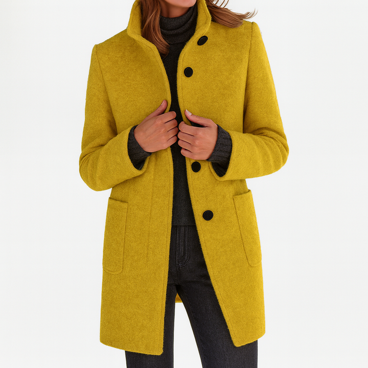 Janine | Women's High Collar Coat