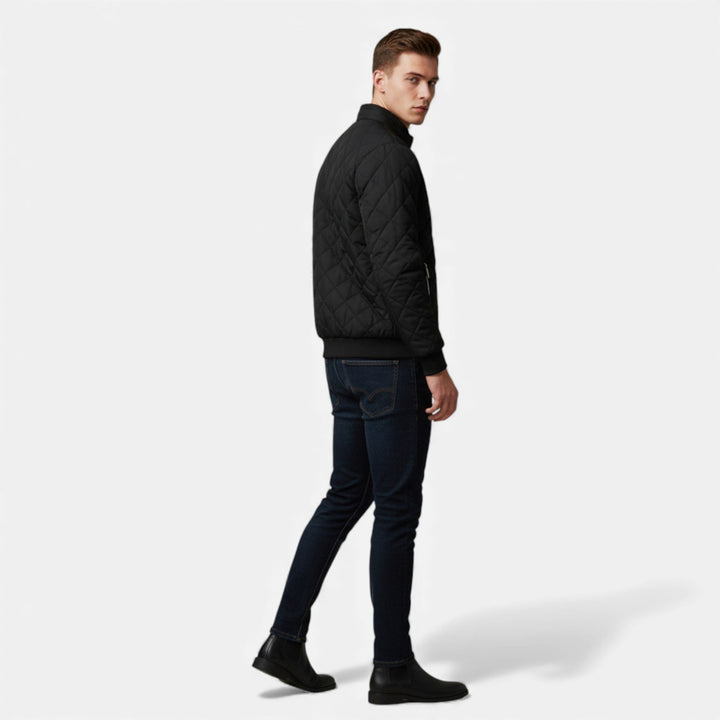 Veroux Mode | Men’s Quilted Puffer Jacket – Lucian Edition