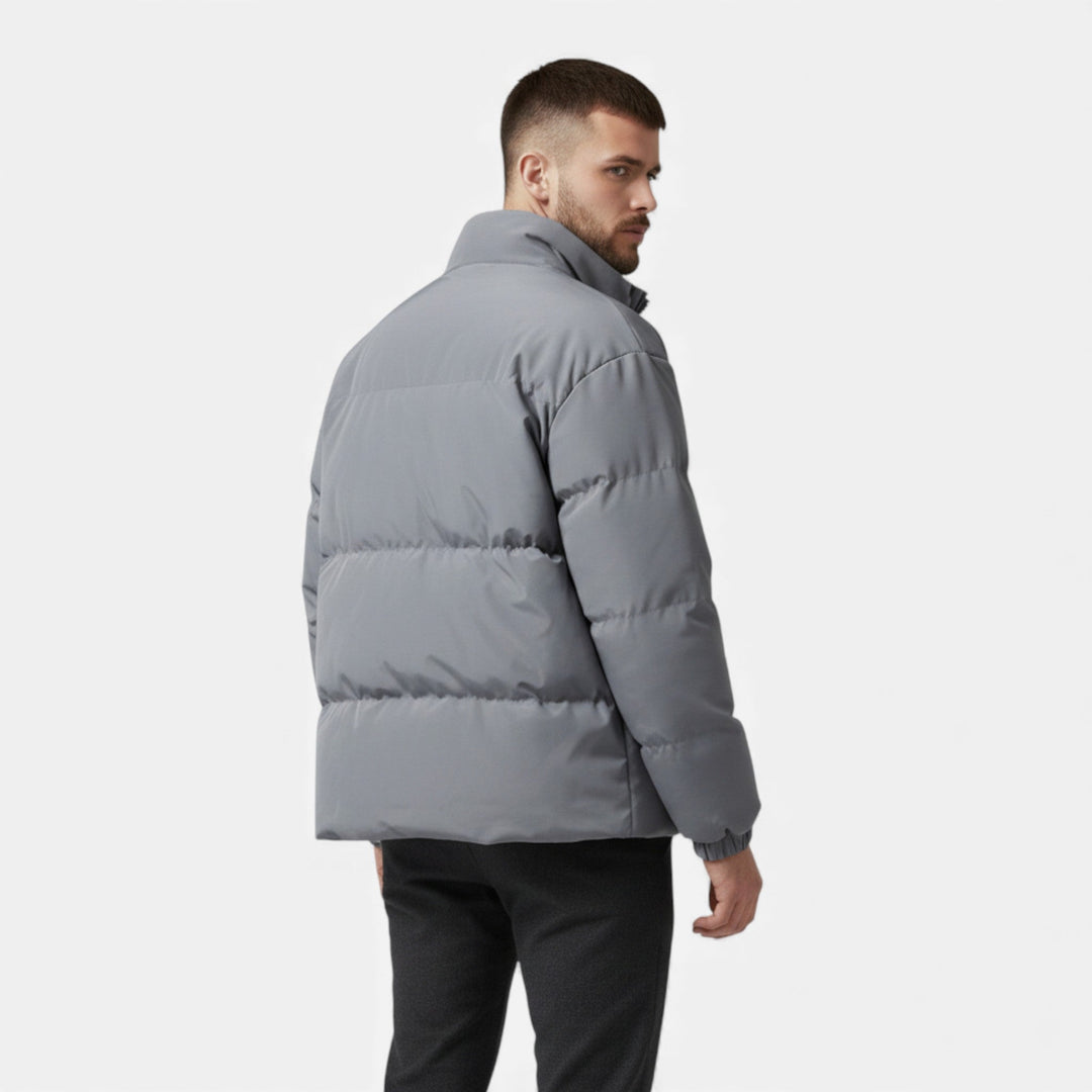 Maison Dresson Men’s Plush Puffer Jacket — Cozy Warmth for Autumn & Winter