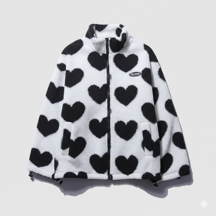 Brooke | Reversible Heart Jacket