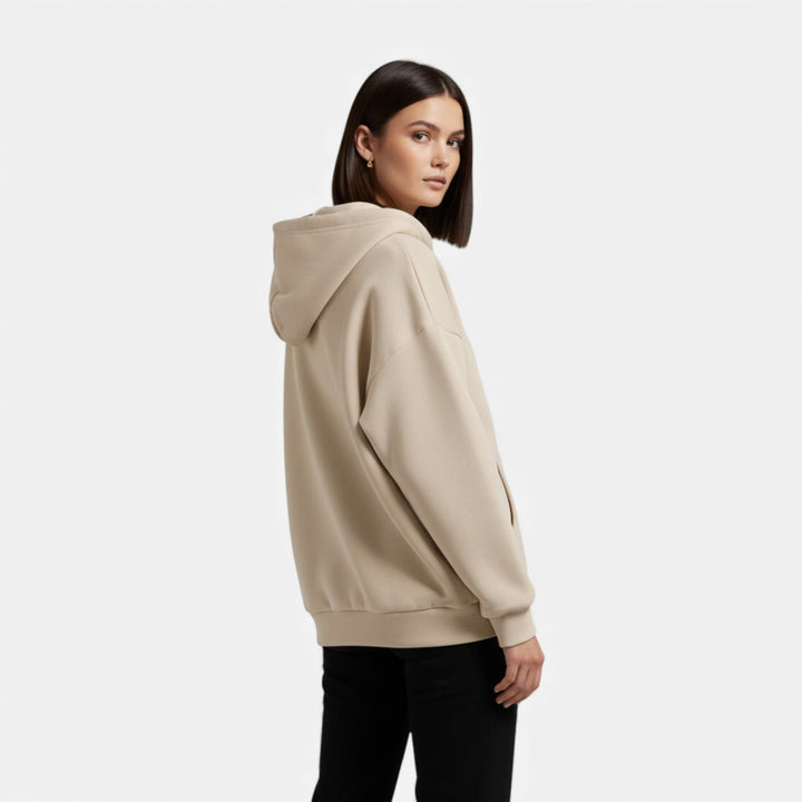 Maison Dresson| Women’s Zip-Up Knit Hoodie for Autumn/Winter