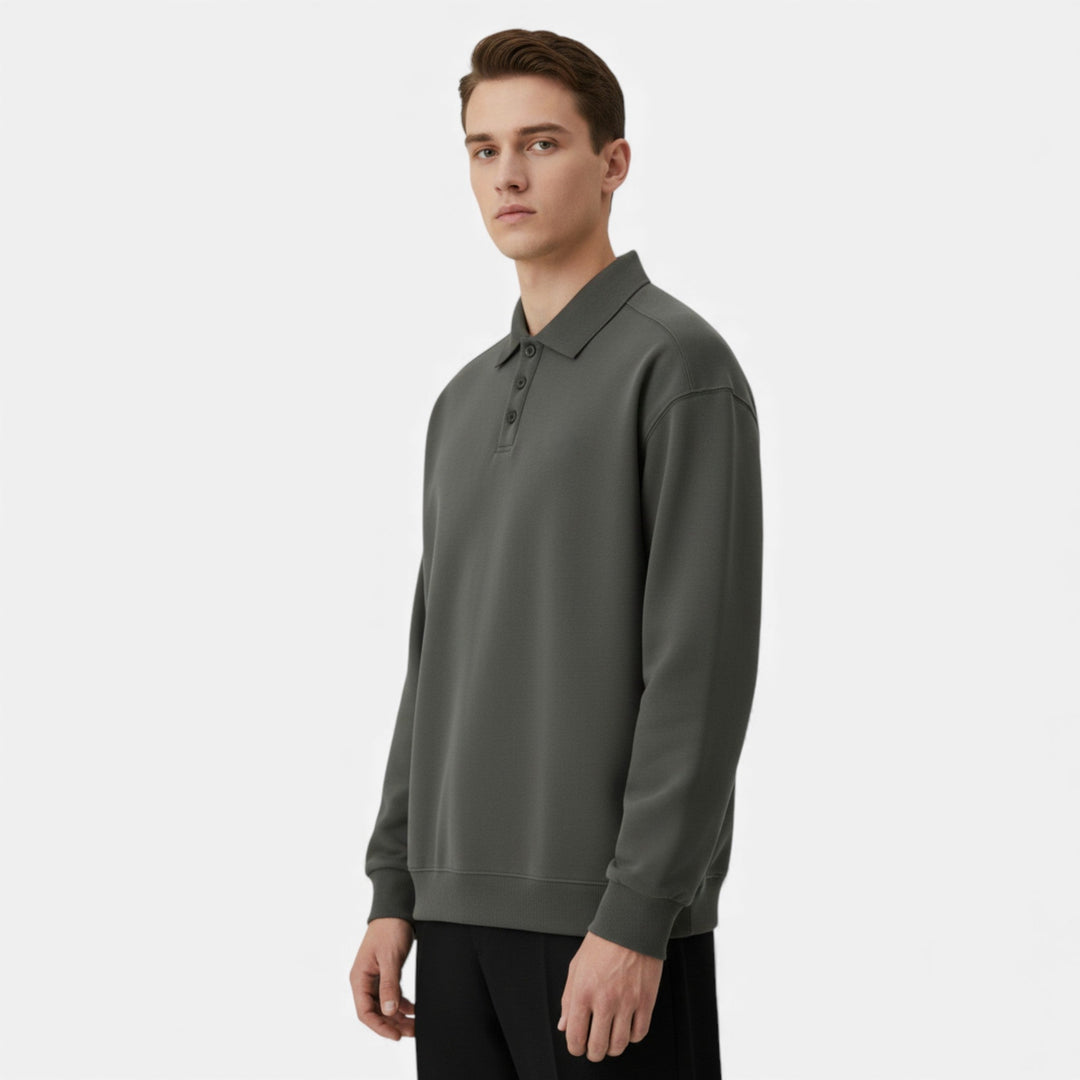 Maison Dresson| Men’s Polo Knit Sweater for Autumn/Winter
