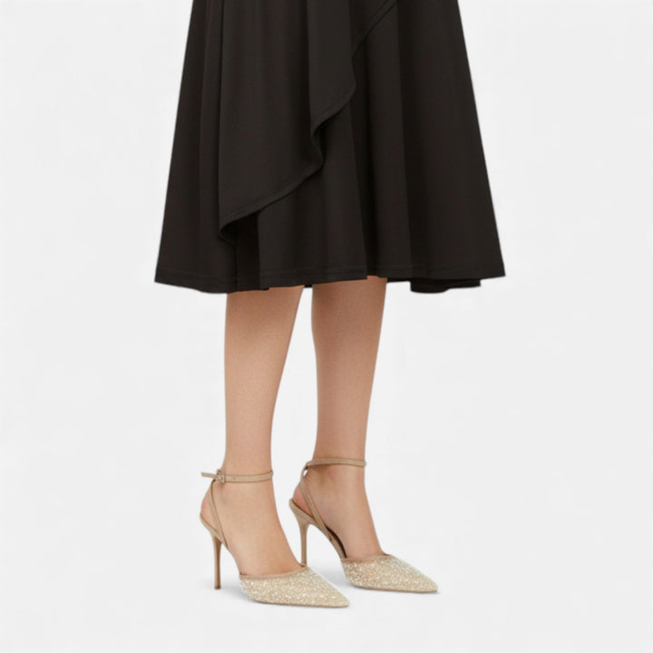 Maison Dresson | Women’s Elegant Ankle-Wrap High Heels