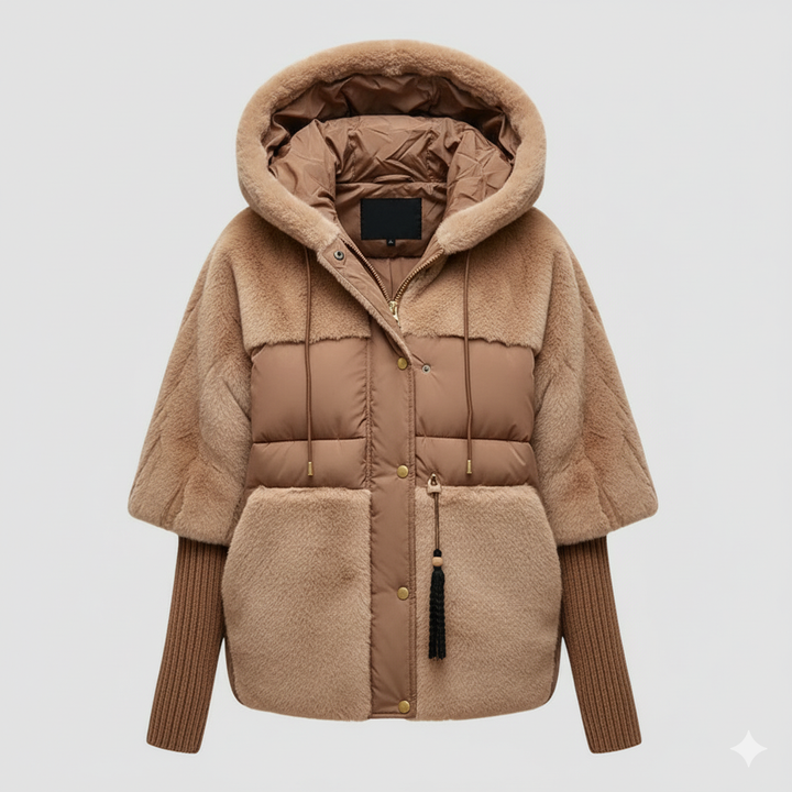 Nicole | Oversized Hooded Puffer Coat