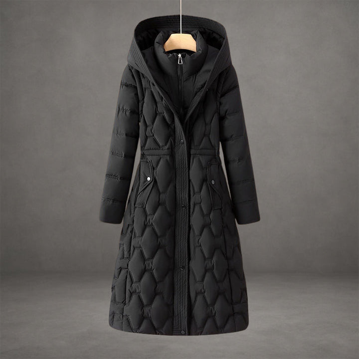 Lauren | Longline Hooded Down Coat